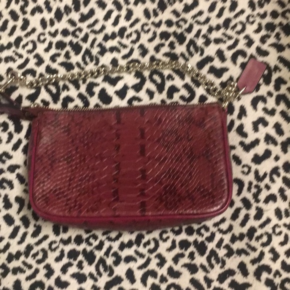 Coach mini bag/wristlet - Picture 2 of 5